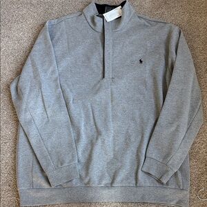 Polo by Ralph Lauren Gray SNAP UP Men's Sweater NWT